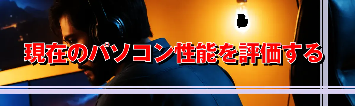 現在のパソコン性能を評価する