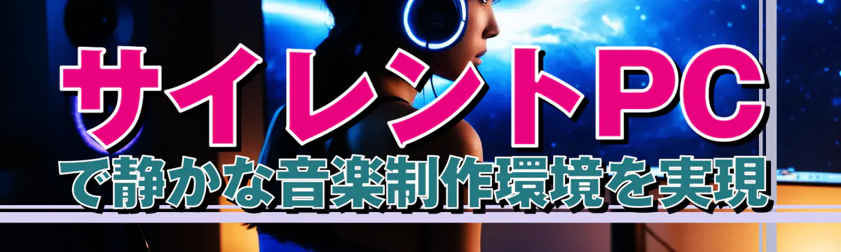 サイレントPCで静かな音楽制作環境を実現