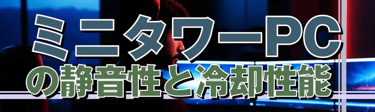 ミニタワーPCの静音性と冷却性能