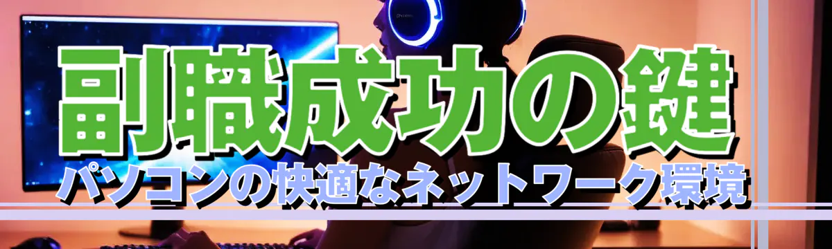 副職成功の鍵 パソコンの快適なネットワーク環境