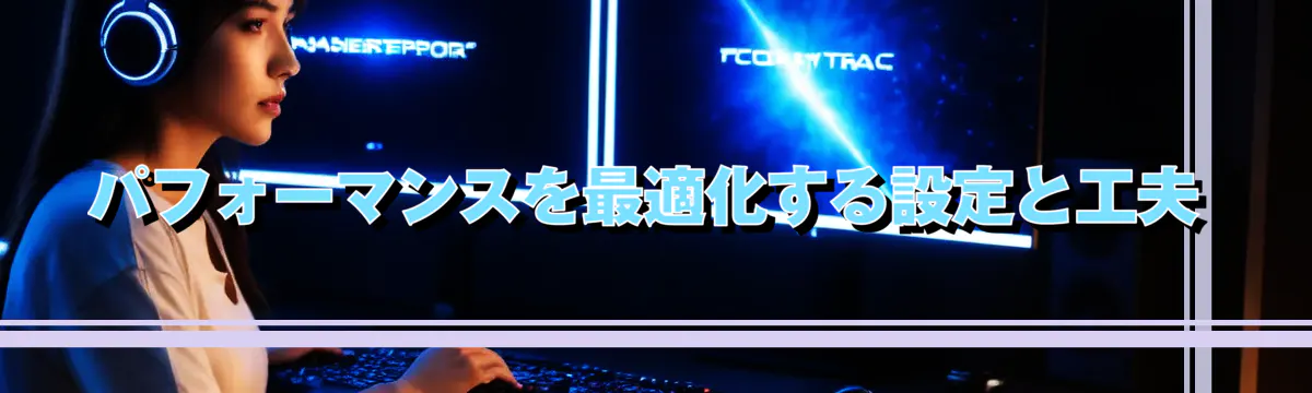 パフォーマンスを最適化する設定と工夫