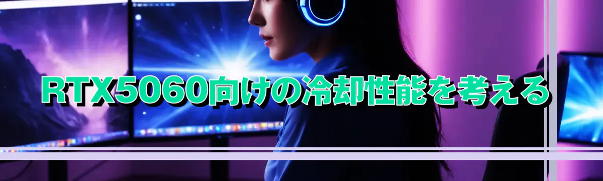 RTX5060向けの冷却性能を考える