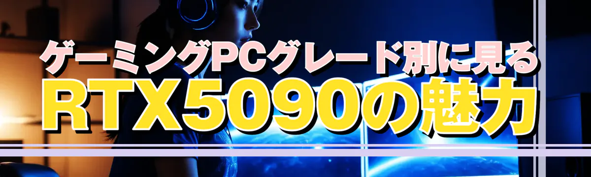 ゲーミングPCグレード別に見るRTX5090の魅力