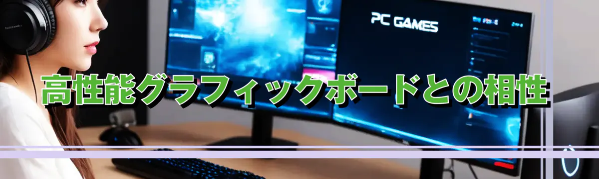 高性能グラフィックボードとの相性