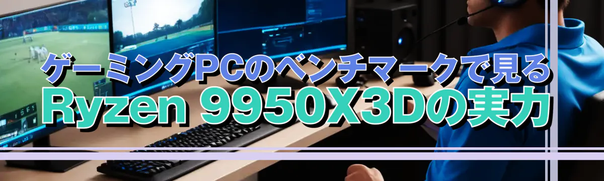 ゲーミングPCのベンチマークで見るRyzen 9950X3Dの実力