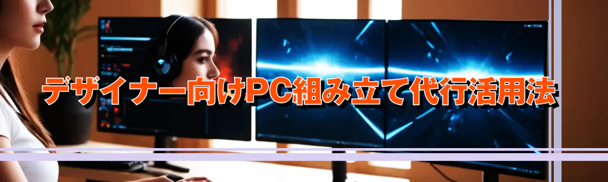 デザイナー向けPC組み立て代行活用法