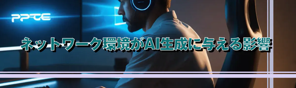 ネットワーク環境がAI生成に与える影響