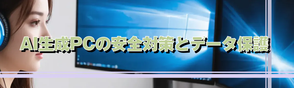 AI生成PCの安全対策とデータ保護