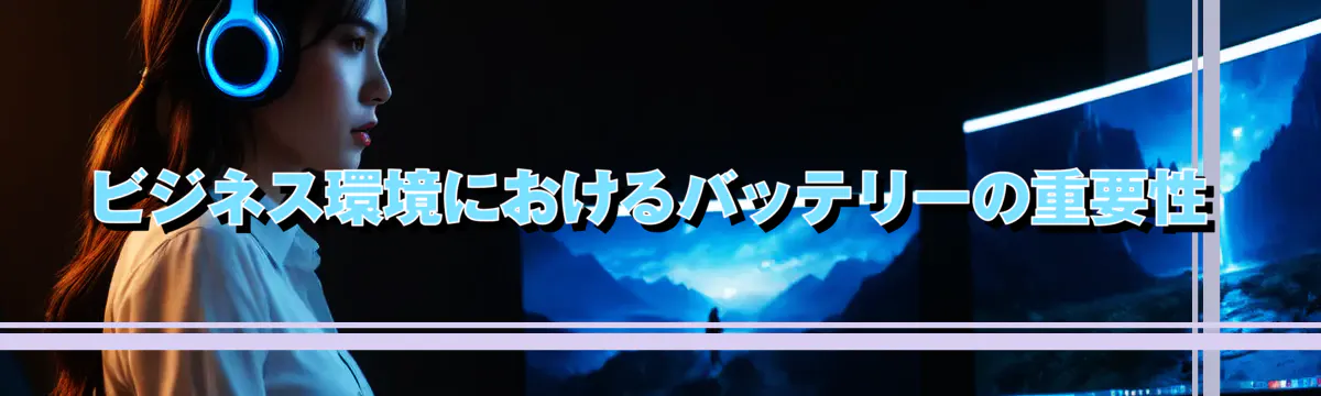 ビジネス環境におけるバッテリーの重要性