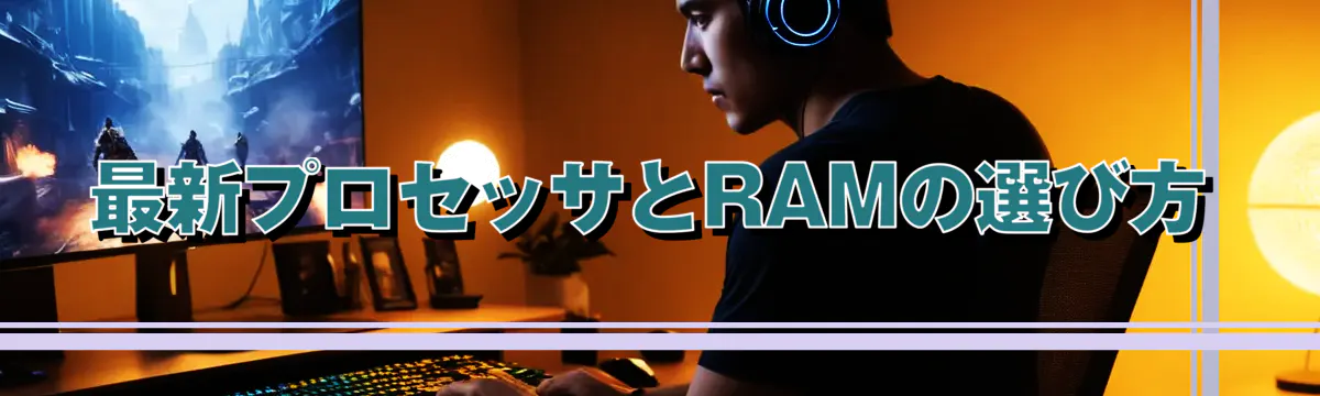 最新プロセッサとRAMの選び方