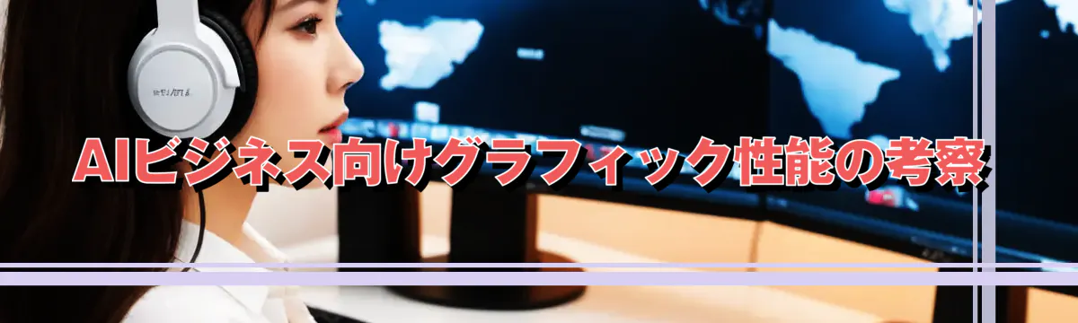 AIビジネス向けグラフィック性能の考察