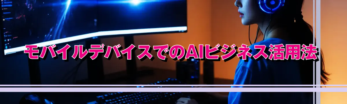 モバイルデバイスでのAIビジネス活用法