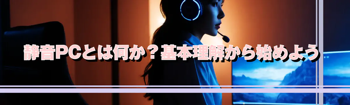 静音PCとは何か？基本理解から始めよう