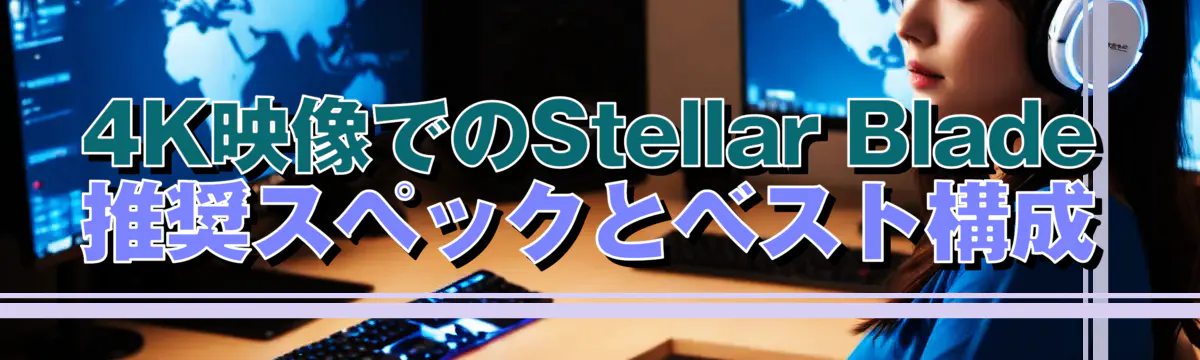 4K映像でのStellar Blade推奨スペックとベスト構成