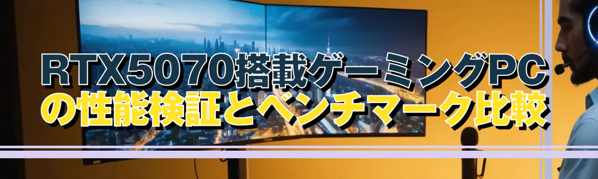 RTX5070搭載ゲーミングPCの性能検証とベンチマーク比較