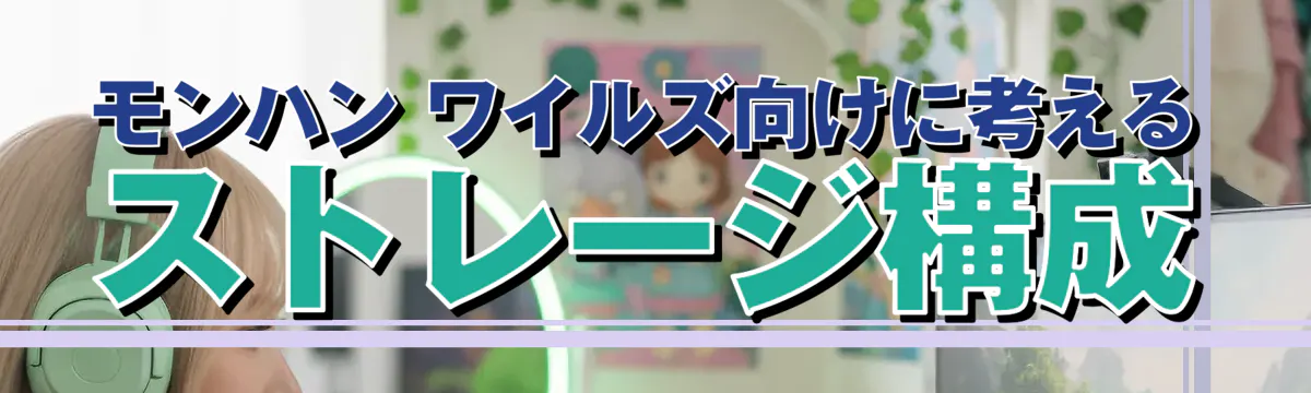 モンハン ワイルズ向けに考えるストレージ構成