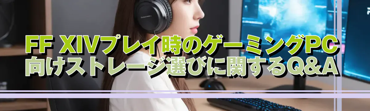 FF XIVプレイ時のゲーミングPC向けストレージ選びに関するQ&A