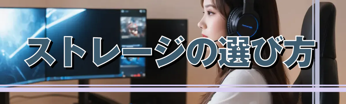 ストレージの選び方