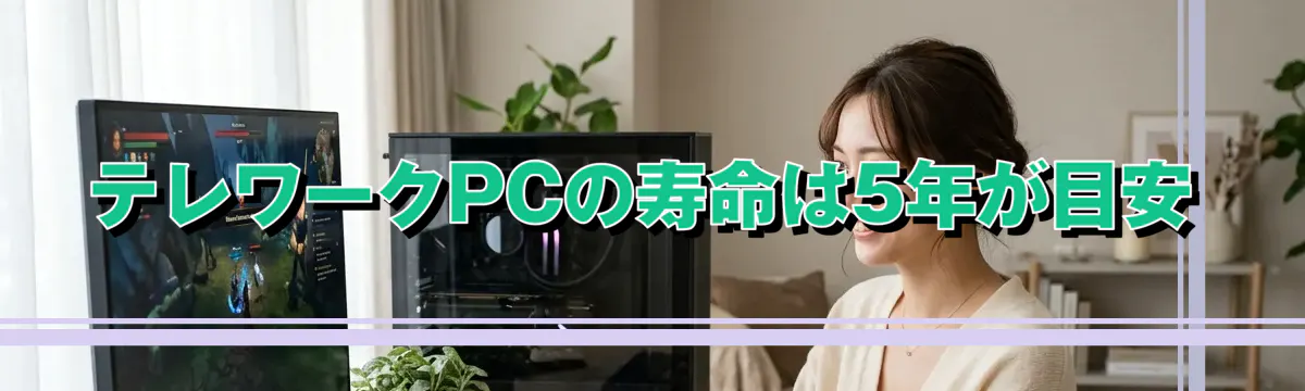 テレワークPCの寿命は5年が目安