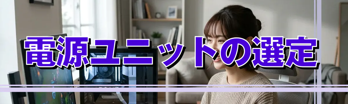 電源ユニットの選定