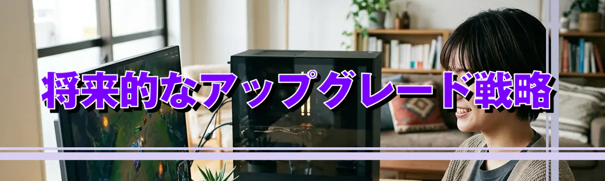 将来的なアップグレード戦略