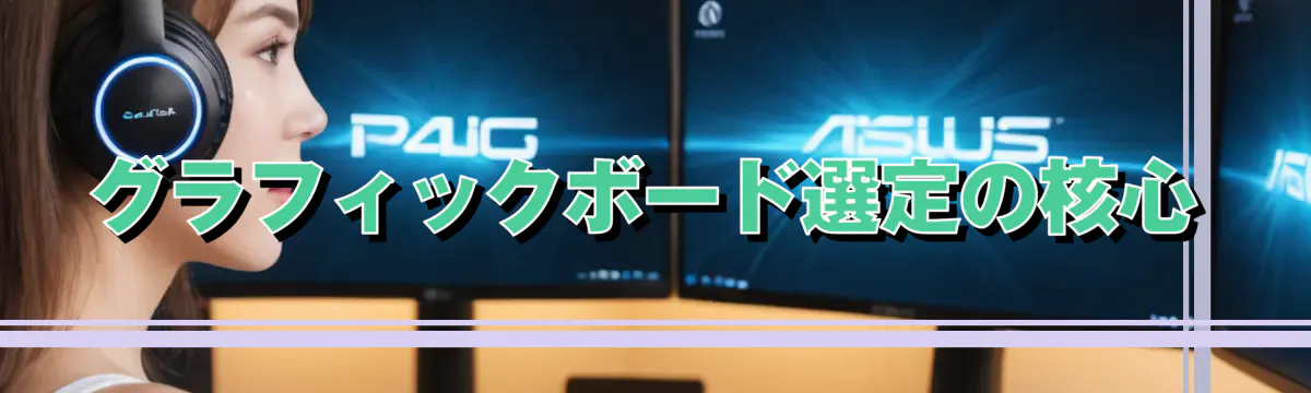 グラフィックボード選定の核心
