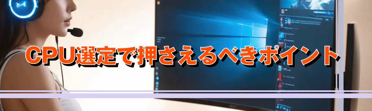 CPU選定で押さえるべきポイント