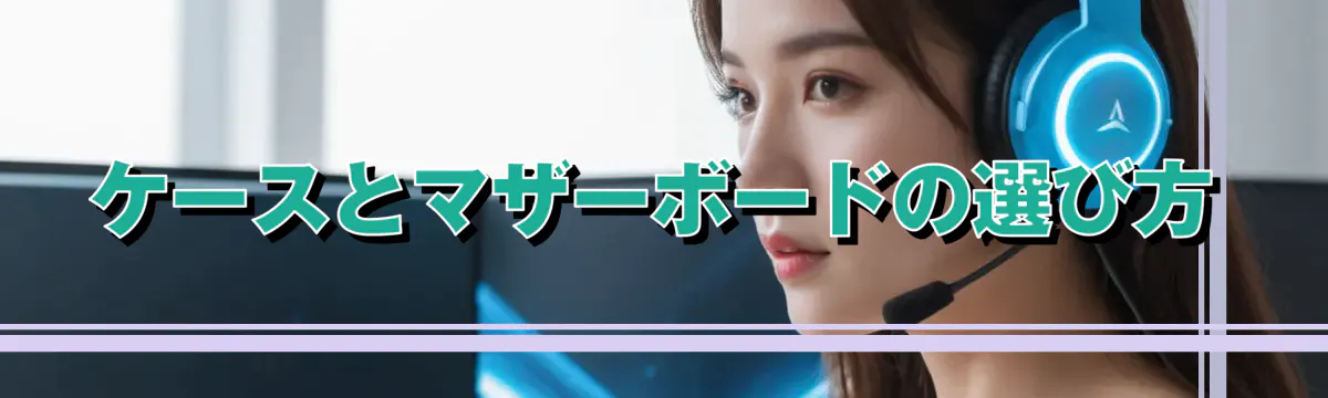 ケースとマザーボードの選び方