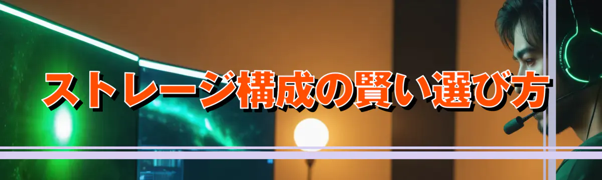ストレージ構成の賢い選び方