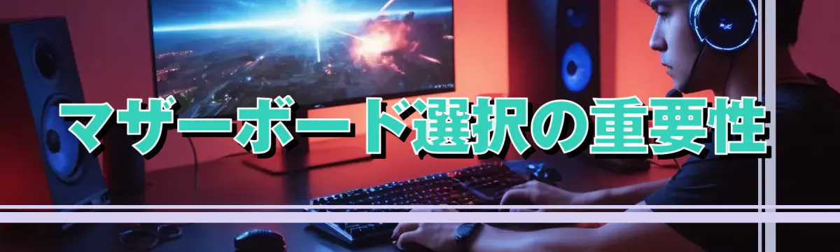マザーボード選択の重要性