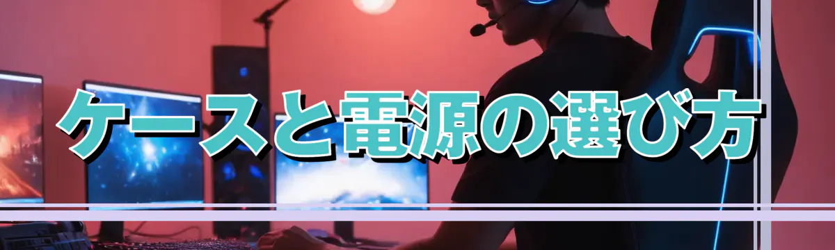 ケースと電源の選び方
