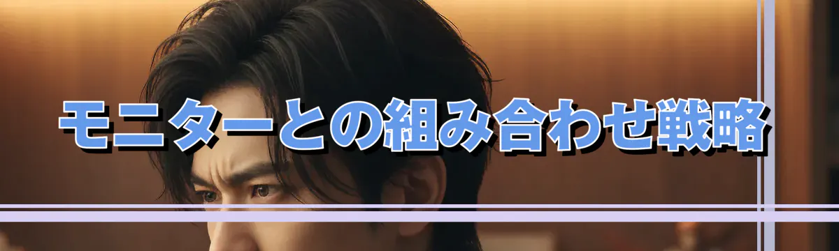 モニターとの組み合わせ戦略
