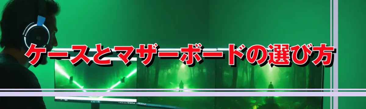 ケースとマザーボードの選び方