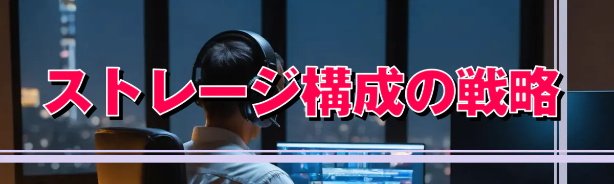 ストレージ構成の戦略