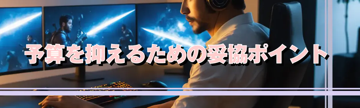 予算を抑えるための妥協ポイント