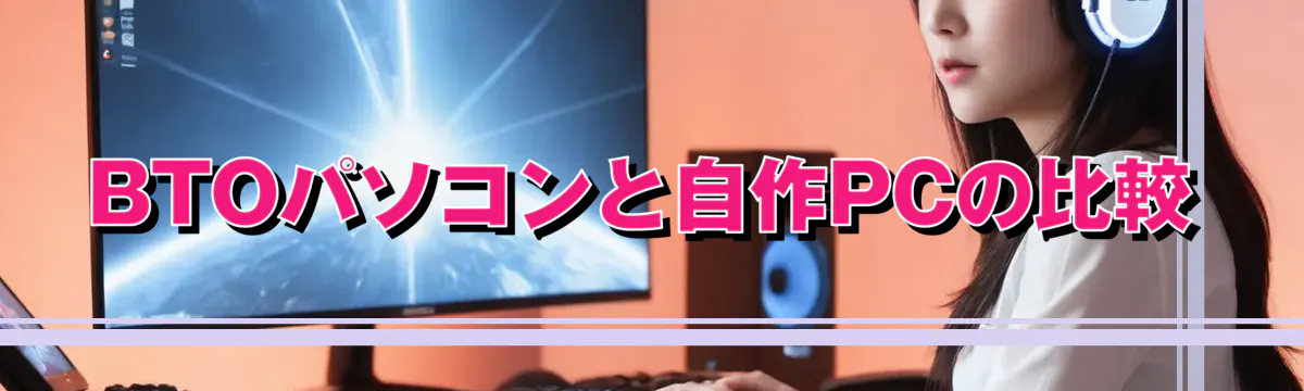 BTOパソコンと自作PCの比較