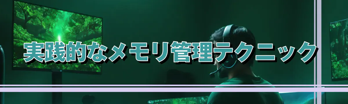 実践的なメモリ管理テクニック