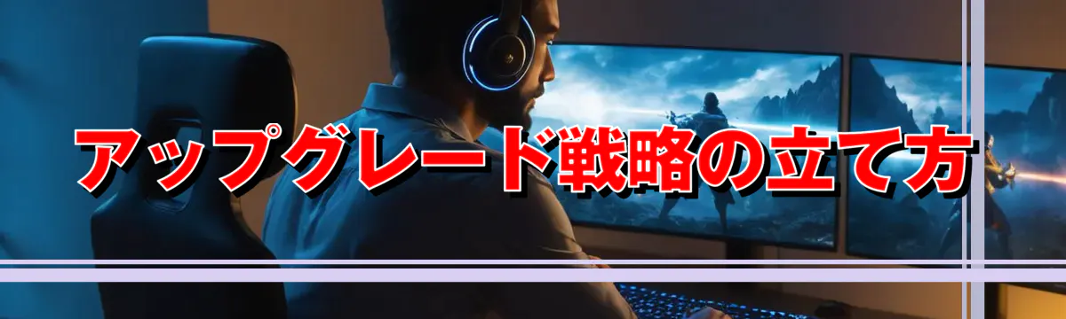 アップグレード戦略の立て方