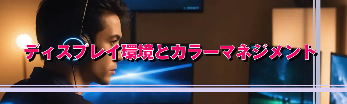 ディスプレイ環境とカラーマネジメント