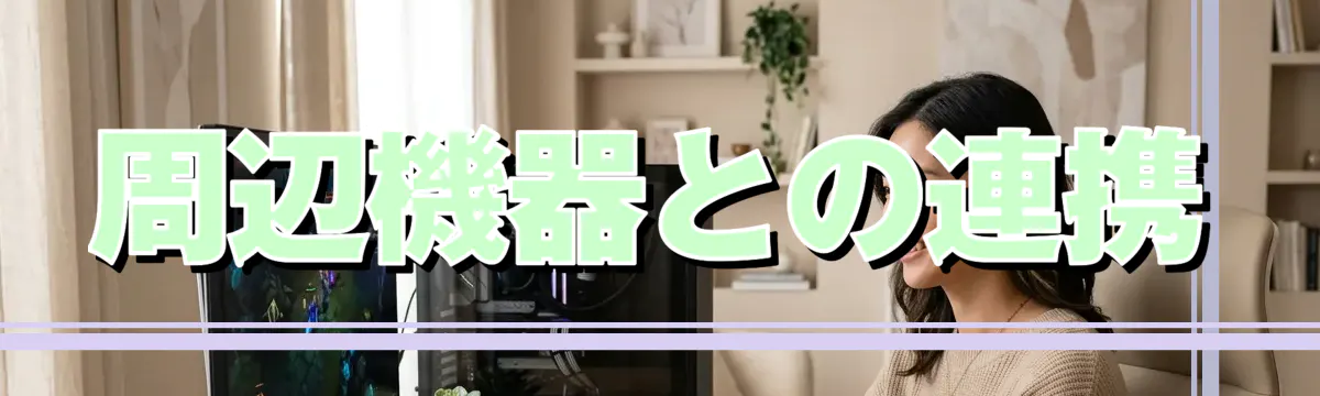 周辺機器との連携