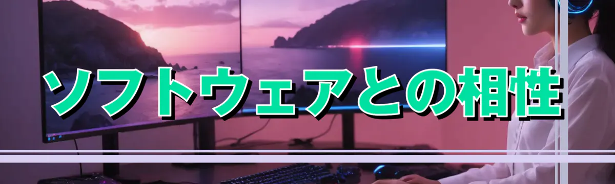 ソフトウェアとの相性