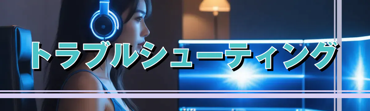 トラブルシューティング