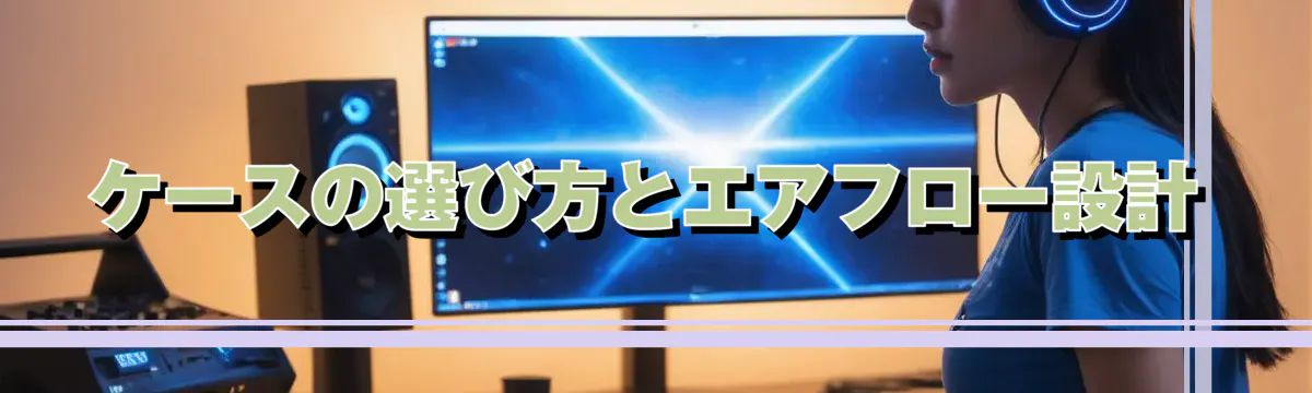 ケースの選び方とエアフロー設計