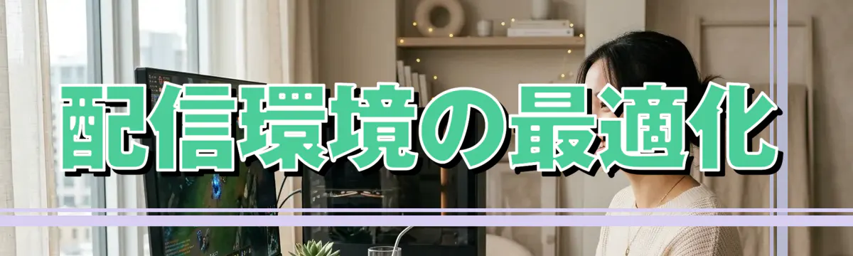 配信環境の最適化