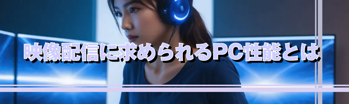 映像配信に求められるPC性能とは