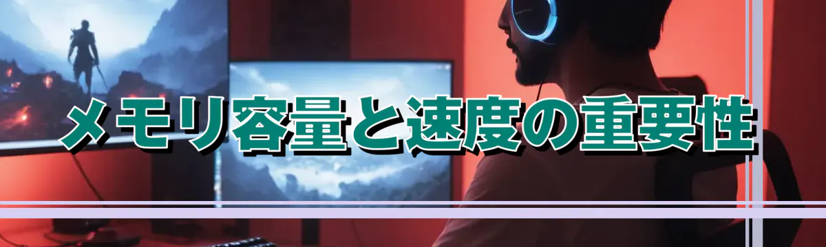 メモリ容量と速度の重要性