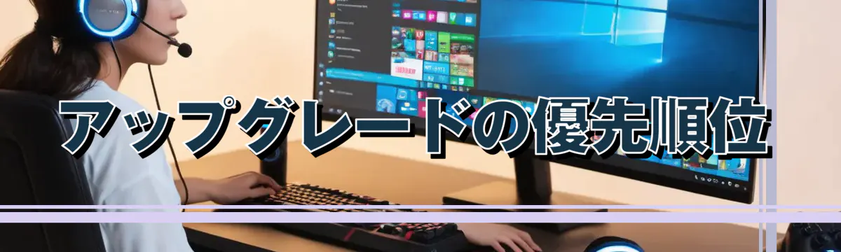 アップグレードの優先順位