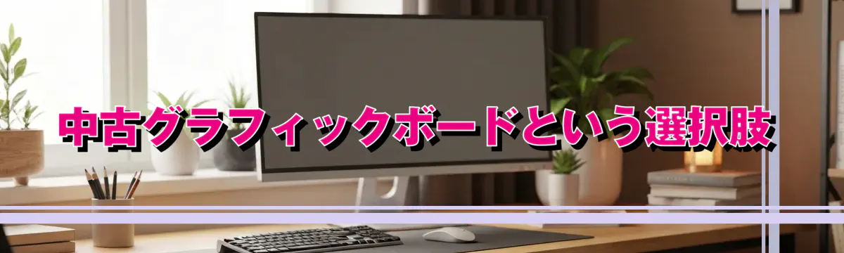 中古グラフィックボードという選択肢
