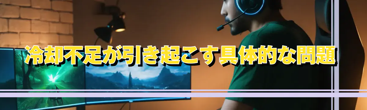 冷却不足が引き起こす具体的な問題