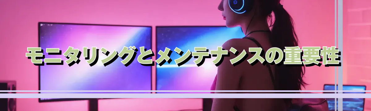 モニタリングとメンテナンスの重要性